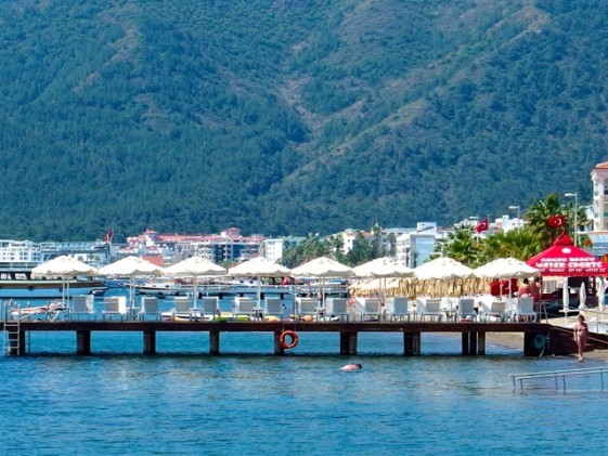 Ett Marmaris tomt på turister. Foto: Helene Bergman