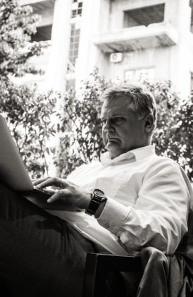 Johan Westerholm i Beirut. Foto: Ali Mohamadani