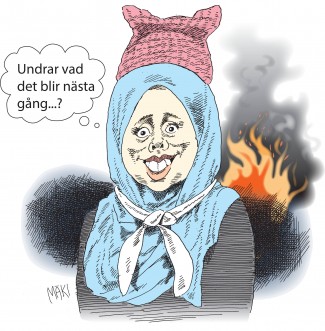 Symbolaktivismen - Där man bränner böcker bränner man till slut människor