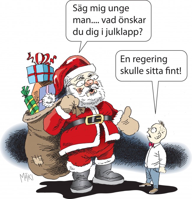 Talmannen ger riksdagen ledigt över jul - men glömmer vad väljarna förtjänar i julklapp