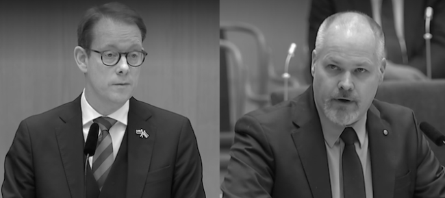Ångestfylld utrikespolitisk debatt