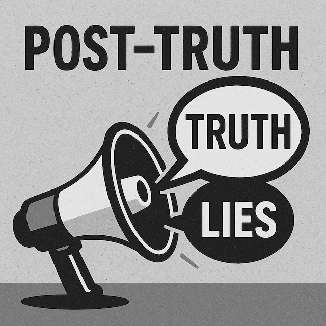 Övertro på tystnad kommer inte hejda utvecklingen mot "Post truth"