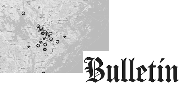 Bulletin utmanar publicistisk tradition