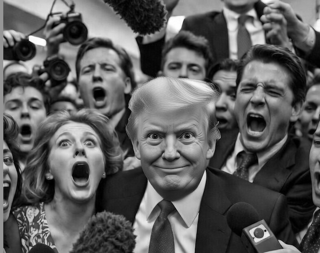 "Flood the zone with shit"